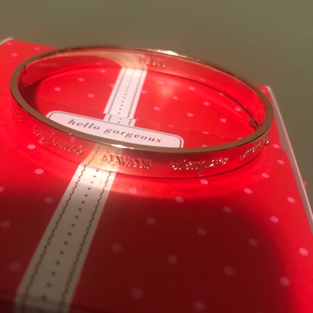 Rose Gold Bangle- Always- Stella and Dot.